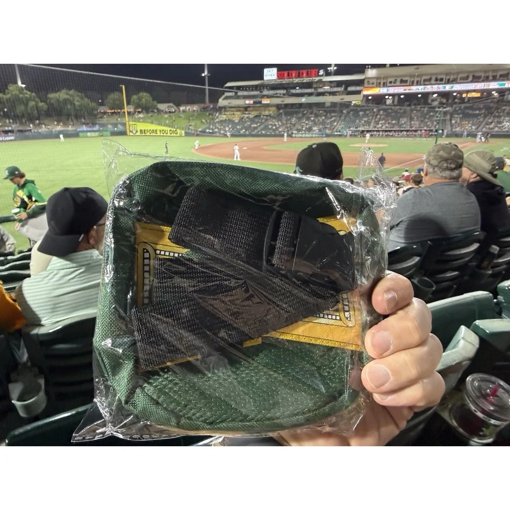 Sacramento A's Athletics WWE Championship Belt Fanny Pack SGA